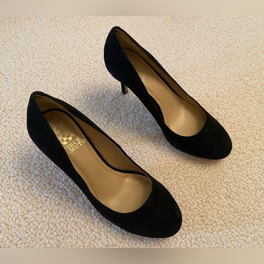 Heels - Suede Vince Camuto Black